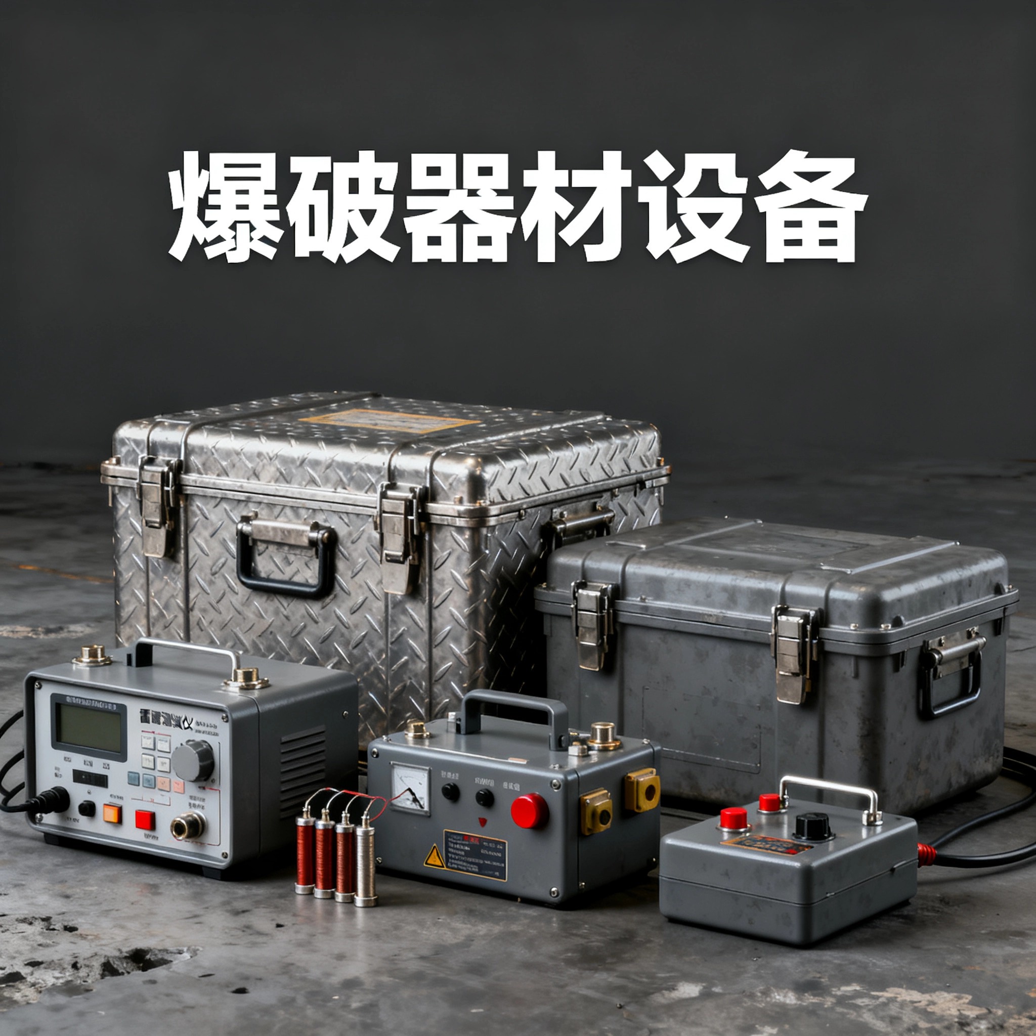 岢岚爆破工程师的“兵器库”：常用器材一册通